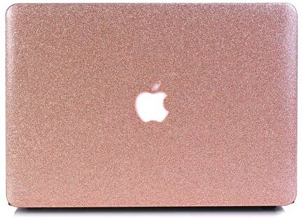cover hoes - MacBook Air 11 inch - Glitter Roze