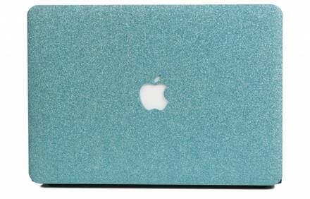 cover hoes - MacBook Air 13 inch (2010-2017) - glitter lichtblauw