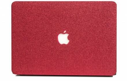 cover hoes - MacBook Air 13 inch (2010-2017) - glitter rood