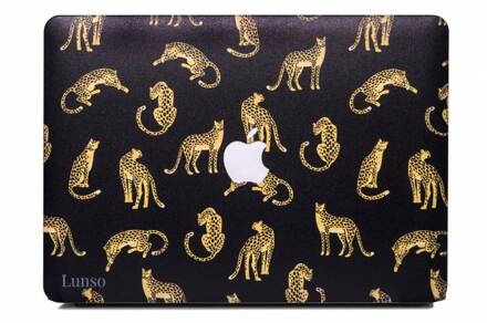 cover hoes - MacBook Air 13 inch (2010-2017) - Leopard Black