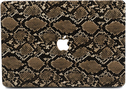 cover hoes - MacBook Air 13 inch (2010-2017) - Snake Pattern Brown