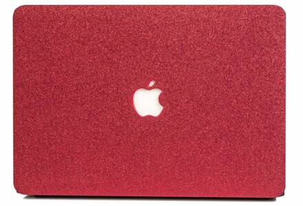 cover hoes - MacBook Air 13 inch (2018-2019) - Glitter rood