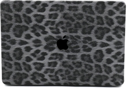 cover hoes - MacBook Air 13 inch (2018-2019) - Leopard Pattern White