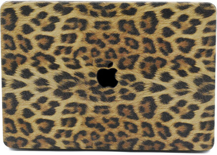cover hoes - MacBook Air 13 inch (2020) - Leopard Pattern Brown
