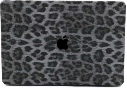 cover hoes - MacBook Air 13 inch (2020) - Leopard Pattern White