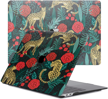 cover hoes - MacBook Air 13 inch (2020) - Leopard Roses