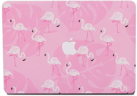cover hoes - MacBook Pro 13 inch (2016-2019) - Flamingo roze