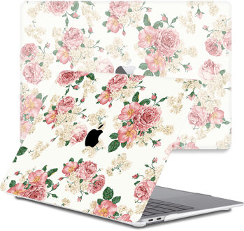 cover hoes - MacBook Pro 13 inch (2020) - Pink Roses