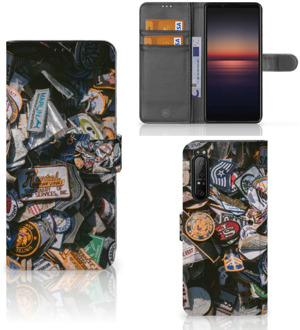 Cover Sony Xperia 1 II Hoesje Personaliseren Badges