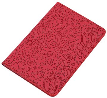 Cover Travel Passport Cover Card Case Vrouwen Mannen Reizen Creditcardhouder Reizen Id & Document Paspoort Kaarthouder pakket rood