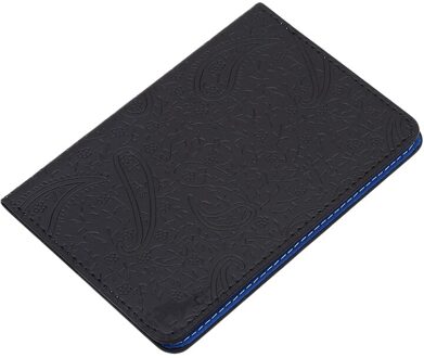 Cover Travel Passport Cover Card Case Vrouwen Mannen Reizen Creditcardhouder Reizen Id & Document Paspoort Kaarthouder pakket zwart