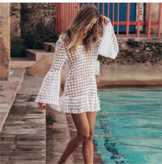 Cover up dress Wit - 42