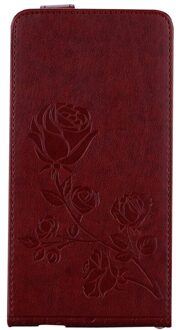 Cover Voor Fundas Samsung J3 Flip Cover Case Luxe PU Lederen Holster Voor Samsung Galaxy J3 J3 6 telefoon Case Coque bruin