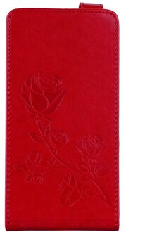 Cover Voor Fundas Samsung J3 Flip Cover Case Luxe PU Lederen Holster Voor Samsung Galaxy J3 J3 6 telefoon Case Coque rood