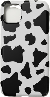Covers Nudient Dunne Print Iphone 11 Moo Wit/Zwart 1 st