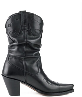 Cowboy laarzen 1952-stbu negro - maat 40 Zwart