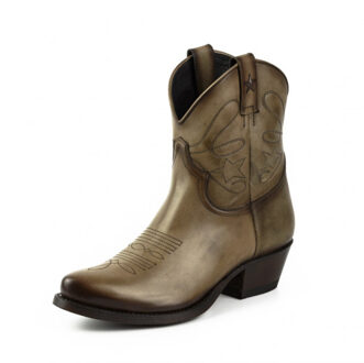 Cowboy laarzen 2374-vintage taupe-479-1c - maat 40