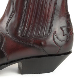 Cowboy laarzen austin-1931-vacuno burdeos-negro Bordeaux - 46