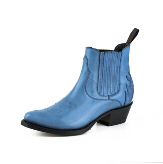 Cowboy laarzen marilyn-2487-vacuno azul 3 Blauw - 37