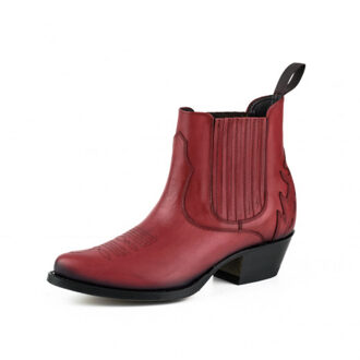 Cowboy laarzen marilyn-2487-vacuno rojo 15-18 Rood - 37