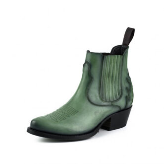 Cowboy laarzen marilyn-2487-vacuno verde - maat 38 Groen
