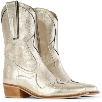 Cowboy laarzen rubi Goud