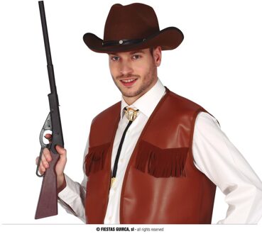 Cowboy Speelgoed Geweer Zwart, Bruin - Kastanje