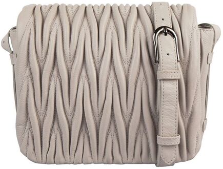 Cowboysbag Dallas Crossbody kit damestas Beige - H 17 x B 22 x D 6 cm