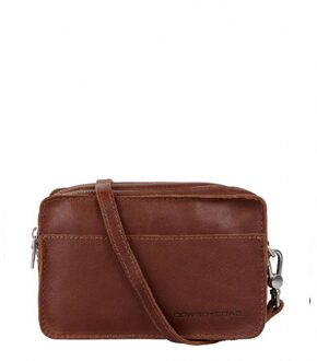 Cowboysbag Handbag Lymm cognac Damestas - H 13.5 x B 20.5 x D 10