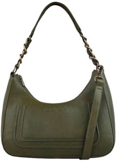 Cowboysbag Middleton Hobo avocado damestas Groen - H 22 x B 30 x D 10 cm