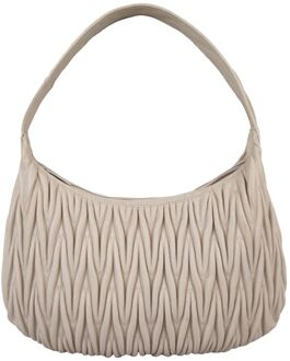 Cowboysbag Oregon Hobo kit schoudertas dames Beige - H 32 x B 34 x D 5 cm