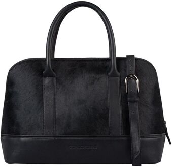 Cowboysbag Wisconsin Handbag X Carolien Spoor black handtas dames Zwart - H 25 x B 35 x D 15 cm
