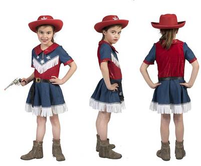 Cowgirl jurkje meisje
