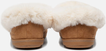 Cozy Campfire Pantoffels cognac Suede - 36,37,38,39,40,41