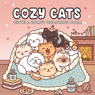 Cozy Cat Coloring Book - Andries B.V.
