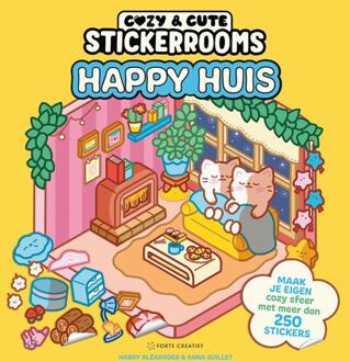 Cozy & cute stickerrooms - Happy Huis -  Anna Guillet, Harry Alexander (ISBN: 9789000405107)