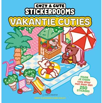 Cozy & Cute Stickerrooms - Vakantie Cuties - Cozy & Cute Stickerrooms - Harry Alexander