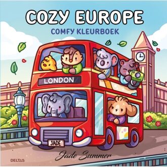 Cozy Europe - Comfy Kleurboek Jade Summer