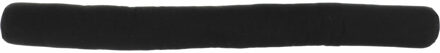 Cozy Home Tochtstopper - met magneten - zwart - 80 cm - tochtrol