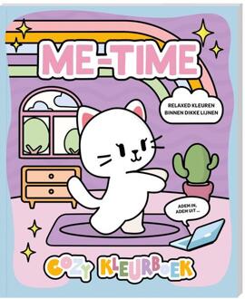 Cozy Kleurboek Voor Volwassenen - Me Time - Interstat