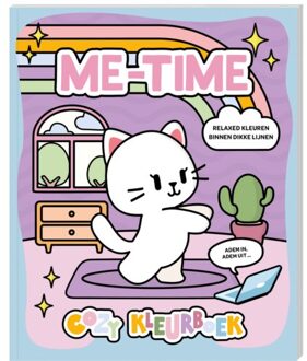 Cozy Kleurboek Voor Volwassenen - Me Time - Interstat