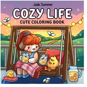 Cozy Life: Cute Coloring Book - The Comfy - Jade Summer