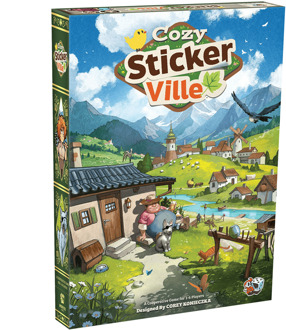 Cozy Stickerville (Engels)