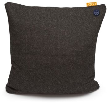 Cozy Una warmtekussen antraciet 45x45cm.