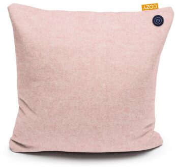 Cozy Una warmtekussen roze 45x45cm. op=op