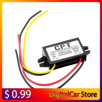CPT-UL-1 Waterdichte Dc/Dc Converter Regulator 12V Naar 5V 3A 15W Auto Led Display Power Cpt auto Power Regulator