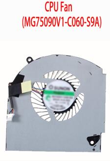 Cpu Gpu Cooler Cooling Fan Voor Dell Alienware 17 R4 R5 MG75090V1-C060-S9A MG75090V1-C070-S9A CPU FAN