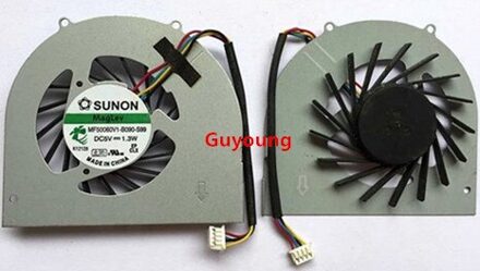 CPU GPU Fan Voor MSI GE72 GE62 PE60 PE70 GL62 GL72 2QD 2QE 2QF 007X 053X 216XCN Cooling Cooler PAAD06015SL DC5V 0.55A