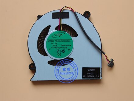 Cpu Koeler Fan Voor Adda AB06505HX050B01 00N130BU 6-31-N13WS-101 6-31-N130S-102 6-31-N14WS-100 AB06505HX050301 Radiator 3 Pins
