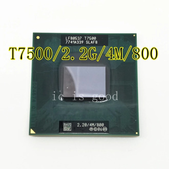 CPU laptop Core 2 Duo T7500 CPU 4M Socket 479 Cache/2.2GHz/800/Dual-Core Laptop processor